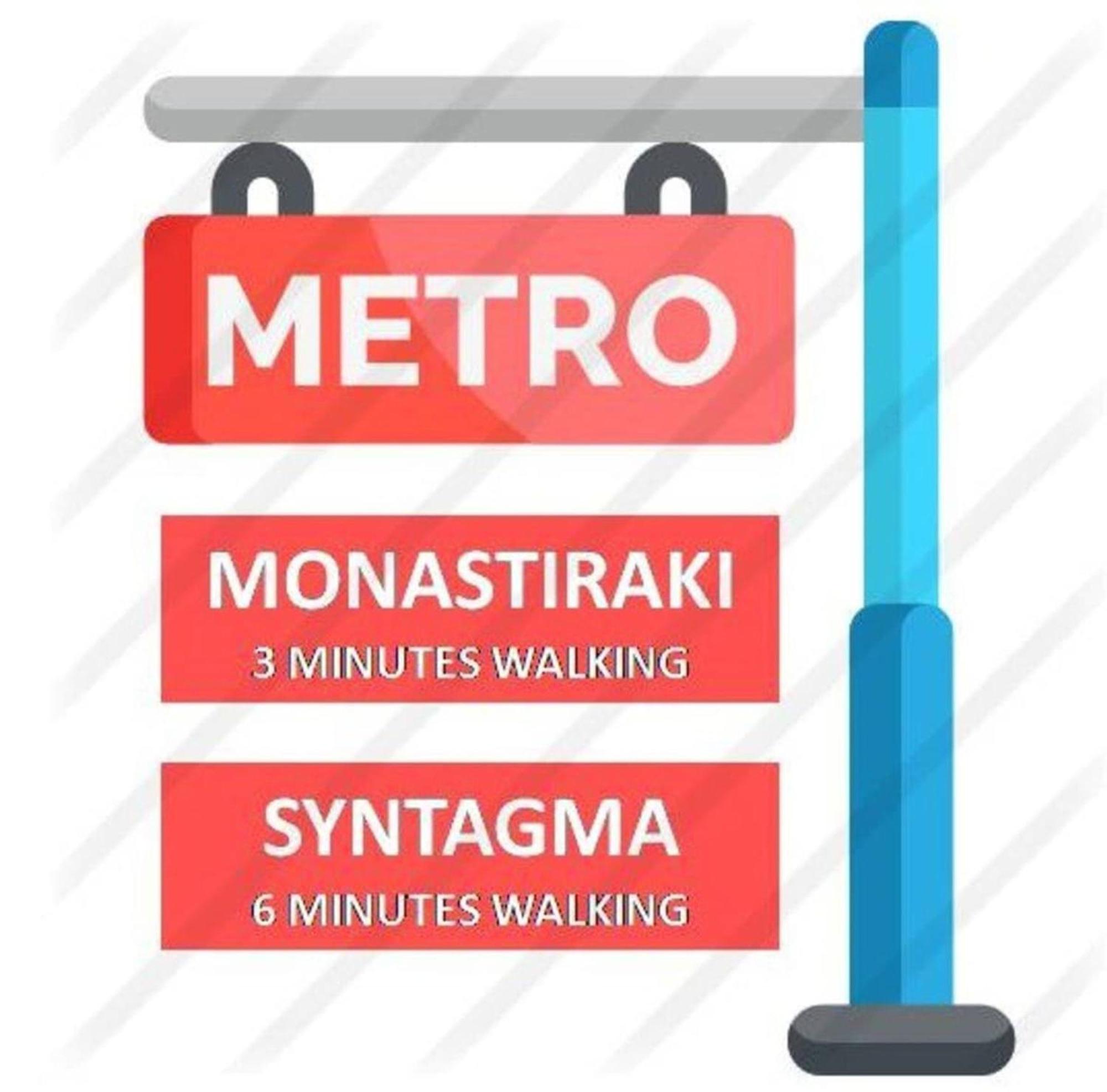 Monastiraki #506 By Superhost Hub Lägenhet Aten Exteriör bild